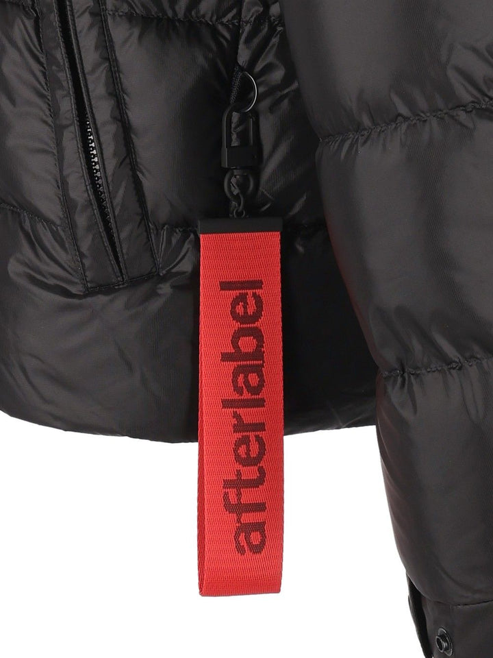 After Label Piumino Con Cappuccio Coats - Black | e7ec631d87d559071c766c115dca4c0646b855b3