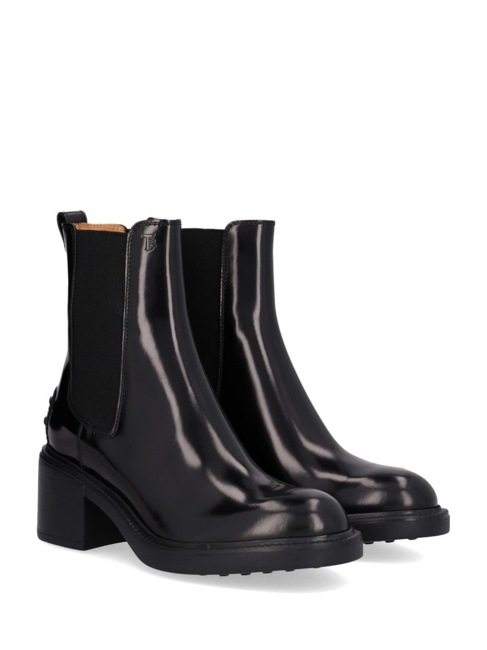 Tod'S Gomma T60 73l Tronchetto Elast. Boots - Black | 835e71ce55e2774b218dc73750db5f243317e70e
