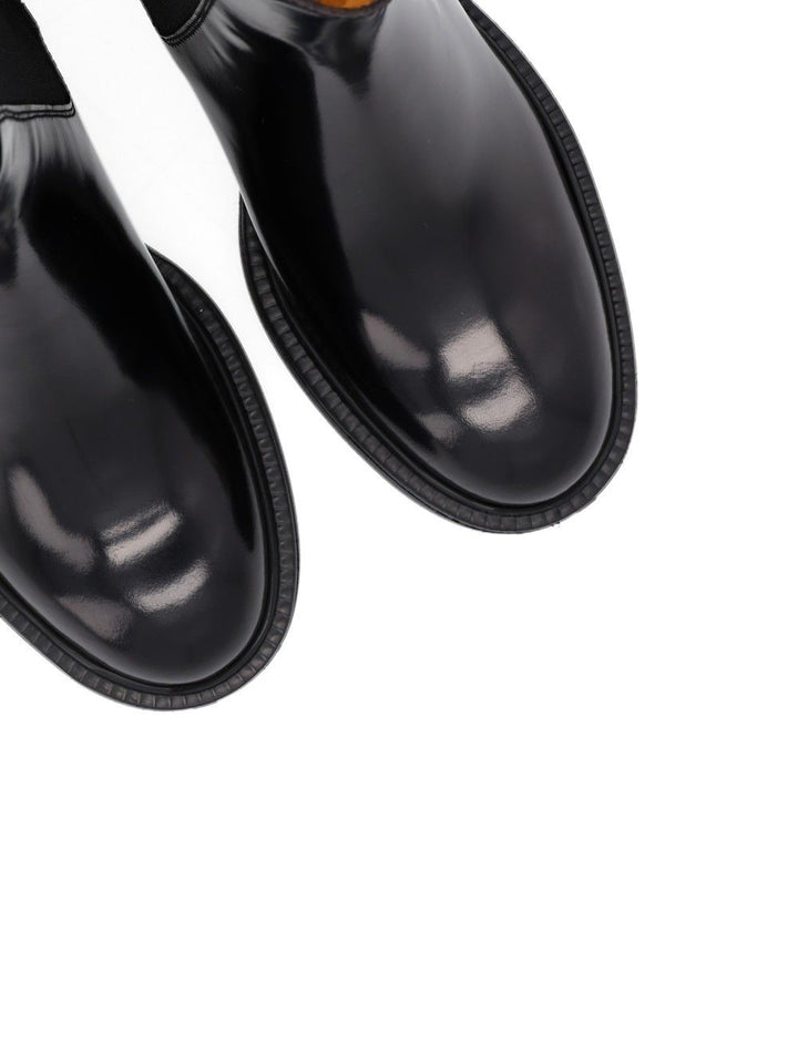 Tod'S Leather Ankle Boot Boots - Black | 615503aa2e1c0d3e3d82f9504a39c5efd6bf06a6