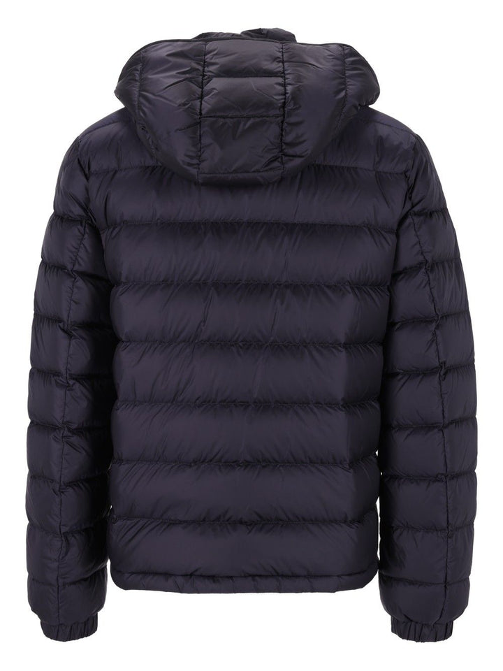 Moncler Verith Jacket Coats - Blue | 69bc5eb069e37105c04202c6b4ffe50c80ab7954