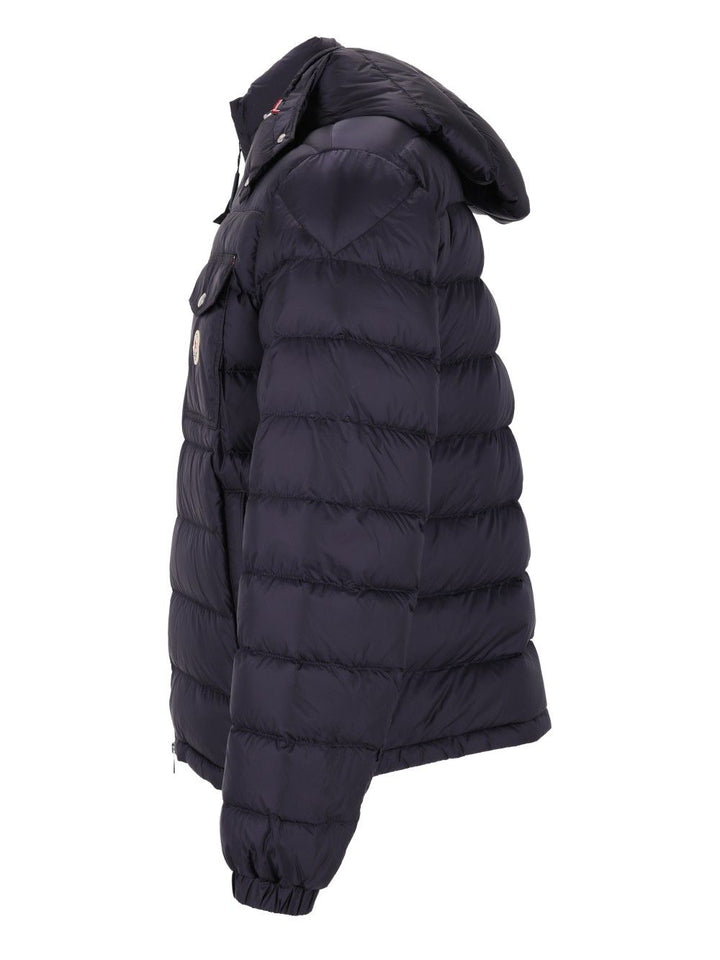 Moncler Verith Jacket Coats - Blue | 8050165d90e0bb006499fa88b8344374927a5614