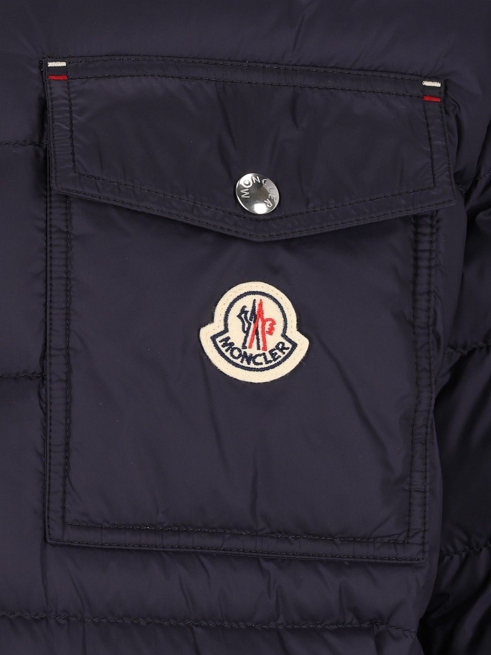Moncler Verith Jacket Coats - Blue | ddeaf5e440653c2170eefcac4d4baee15b98803d