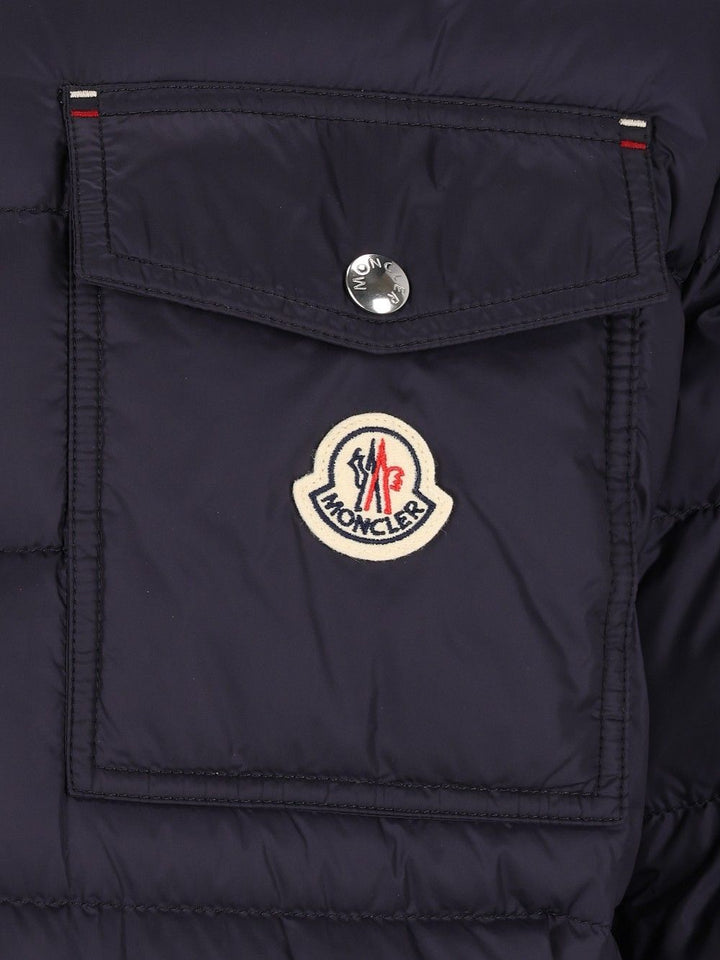 Moncler Verith Jacket Coats - Blue | ddeaf5e440653c2170eefcac4d4baee15b98803d