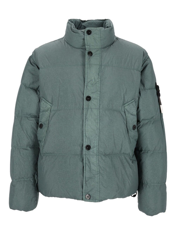 Short Down Jacket Green