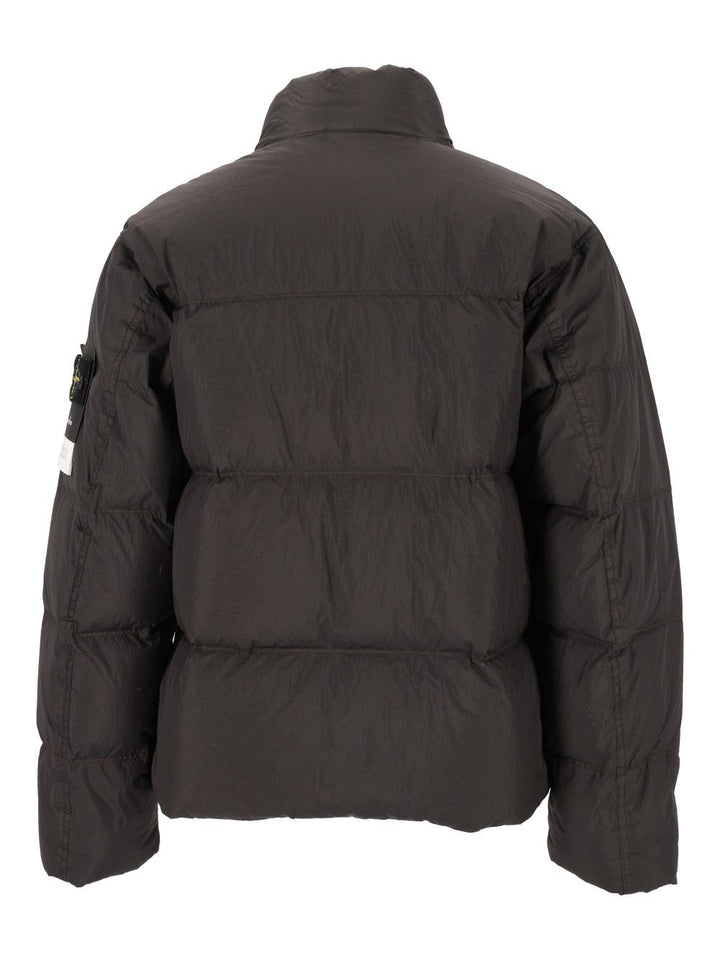 Stone Island Short Down Jacket Jackets - Grey | 008f9b98322b067e51db55fa7a73093b7dbb2928