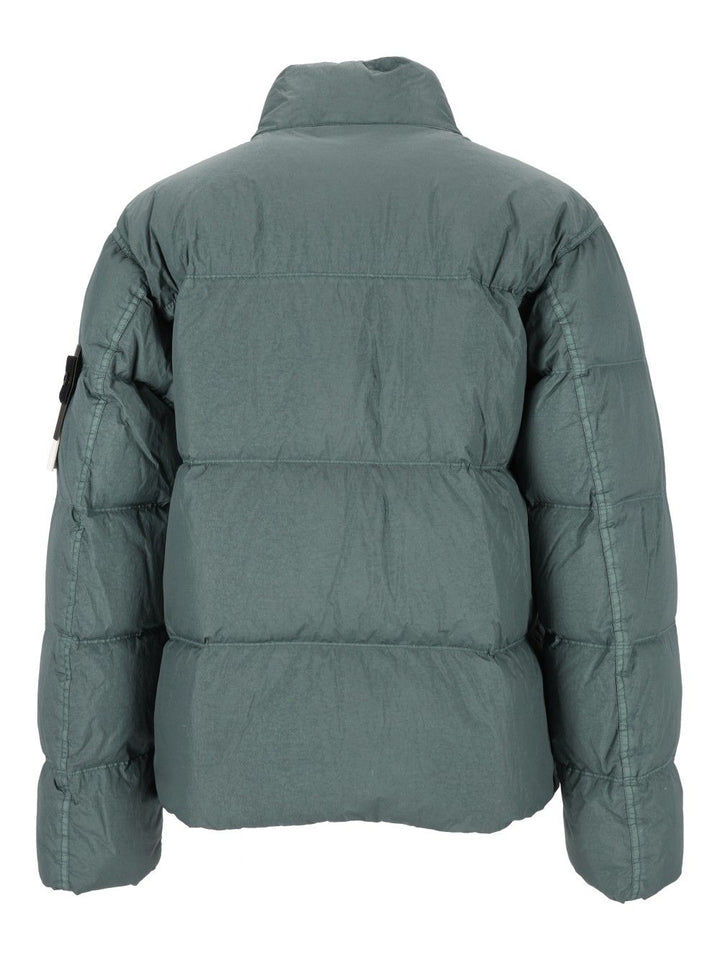 Stone Island Short Down Jacket Jackets - Green | af21041536e6c68c779033714605849efe191b76