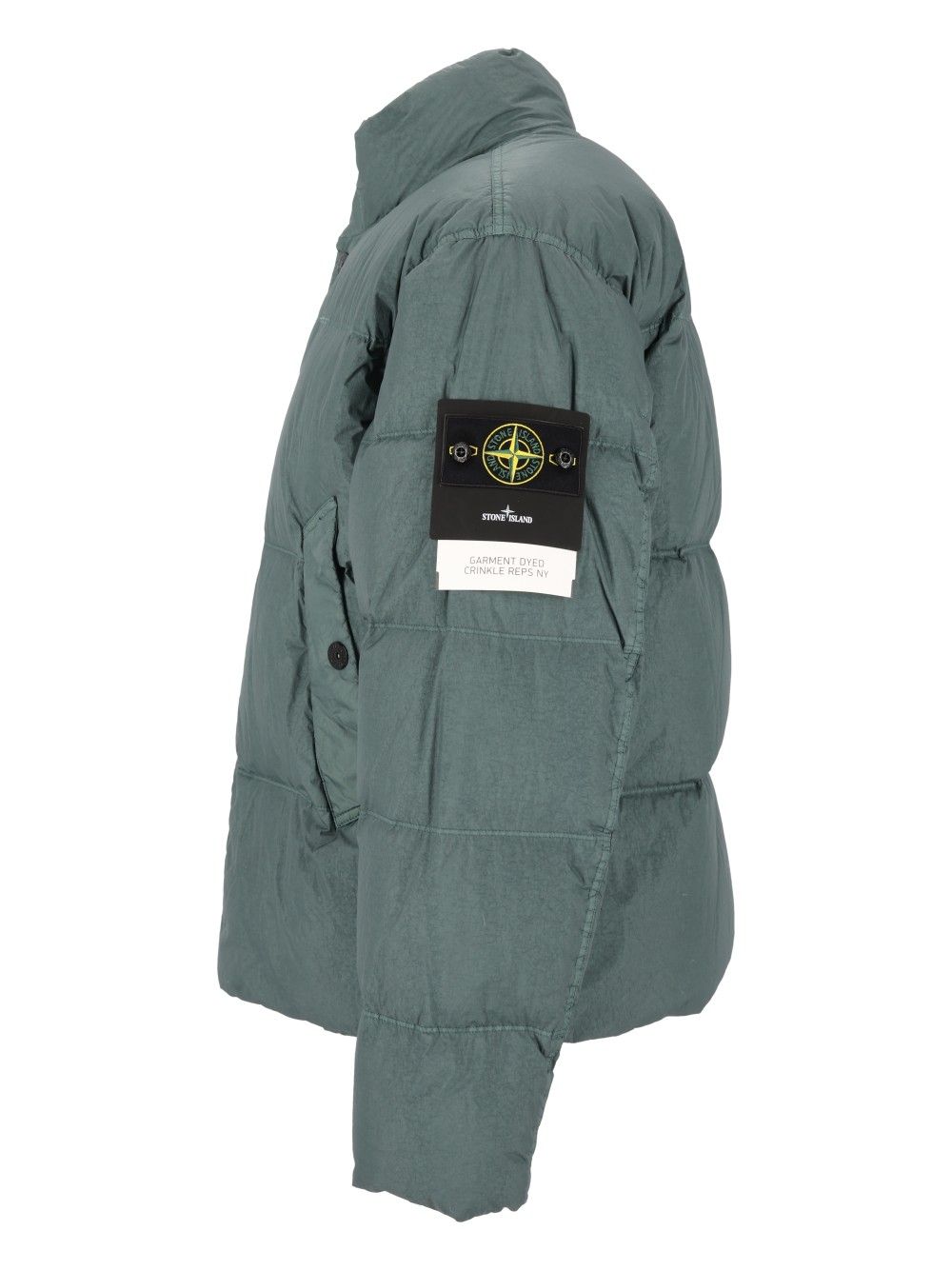 Stone Island Short Down Jacket Jackets - Green | 151b73d39dd456c65809e117f331f07760cb7c01