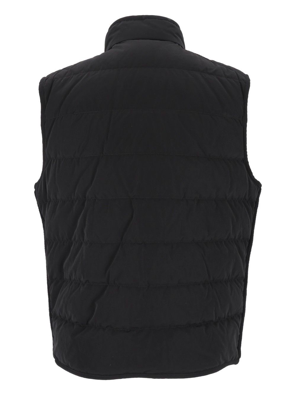 Moncler Lenevra Down Padded Vest Jackets - Black | 41c8ccd2df391cc7c0e85bed23ebcfd77bdfe4b0