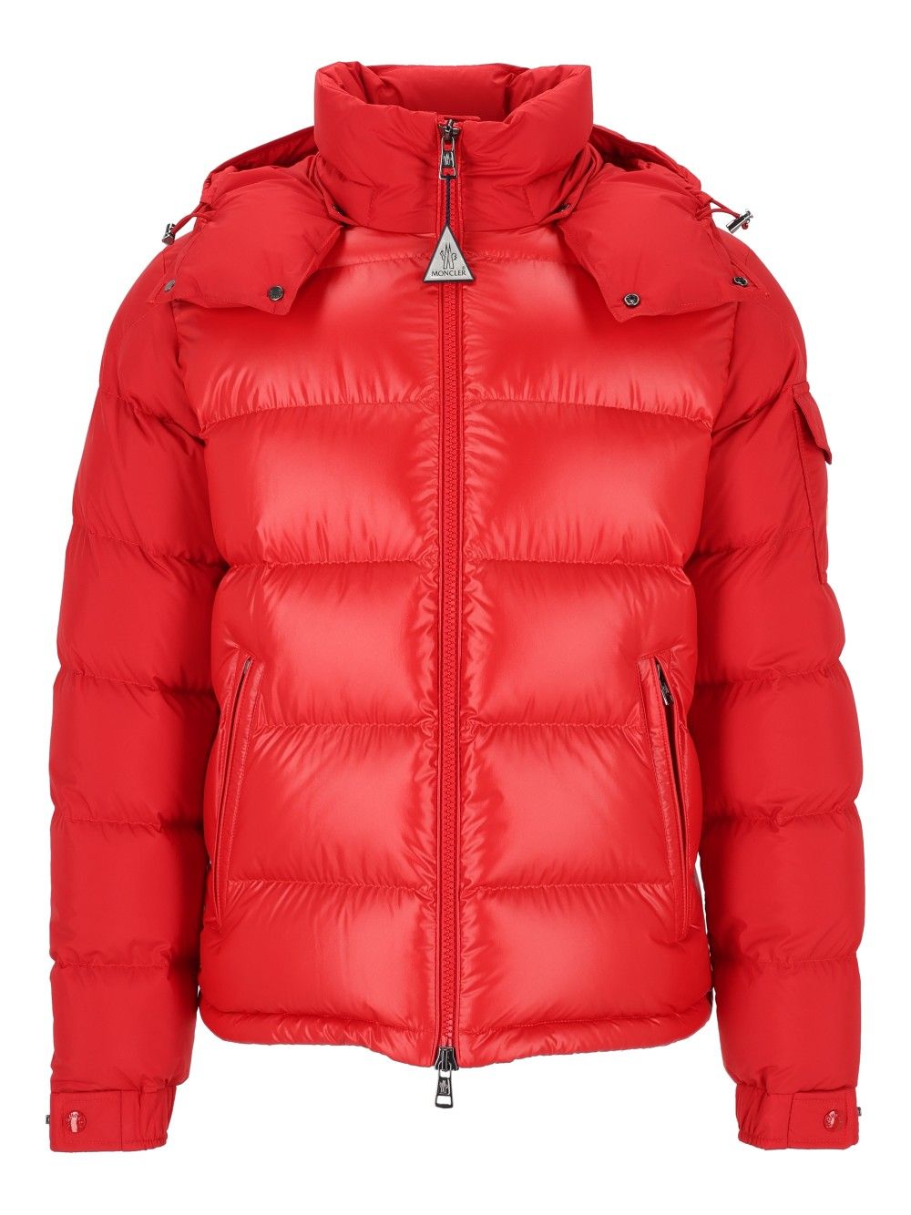 Moncler Maya Short Down Jacket Jackets - Red | 1cf93d95ecab6ab915357a36d286b9213227f8fa