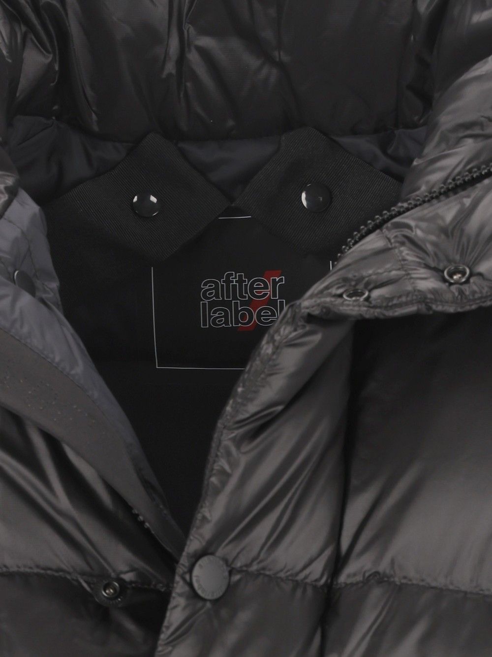 After Label Piumino Coats - Black | 903ea5cae6d21dd6cc99c47f2ef3ba387662283b