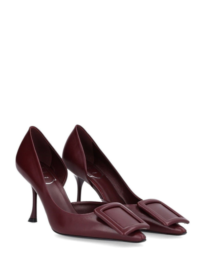 Roger Vivier Viv Ville Dorsay Dec 85 Nappa Plonge Semiluc. Pumps - Bordeaux | a943078e23f2bfbf4ab61954184b25880c98d56c