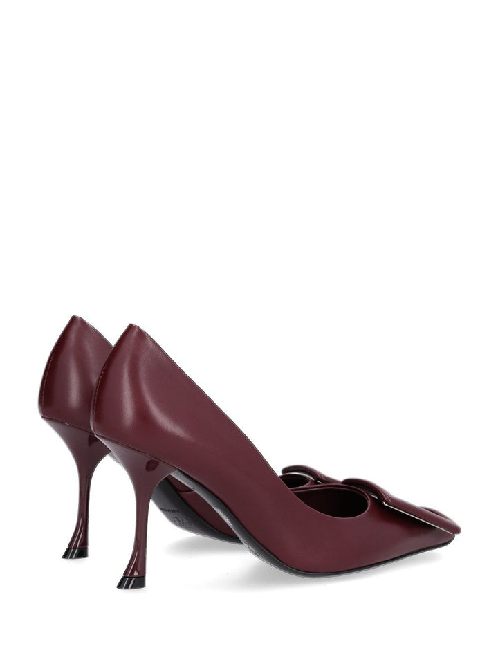 Roger Vivier Viv Ville Dorsay Dec 85 Nappa Plonge Semiluc. Pumps - Bordeaux | fdcff4cc0fb0d11d111f77707f22f3bb7a27ec34
