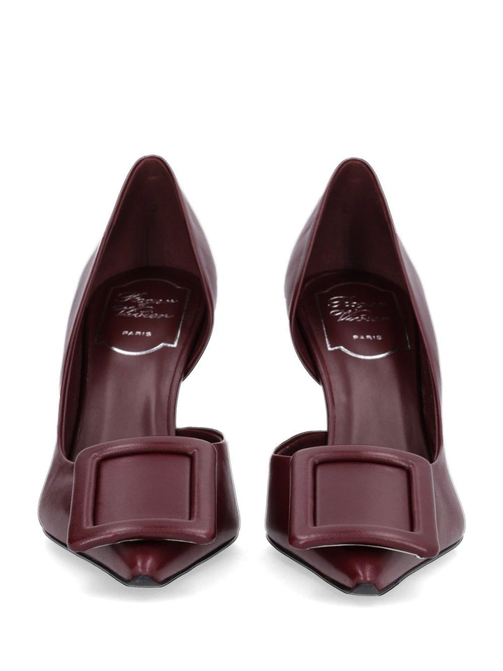Roger Vivier Viv Ville Dorsay Dec 85 Nappa Plonge Semiluc. Pumps - Bordeaux | bac199df830f5acbf2eb09b23003b487ccd46036