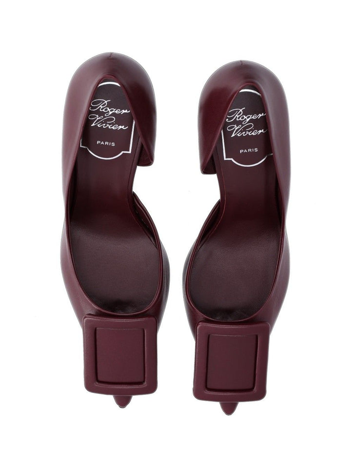 Roger Vivier Viv Ville Dorsay Dec 85 Nappa Plonge Semiluc. Pumps - Bordeaux | ea6955a64150a4129df67f66bf5969afc48cfa68