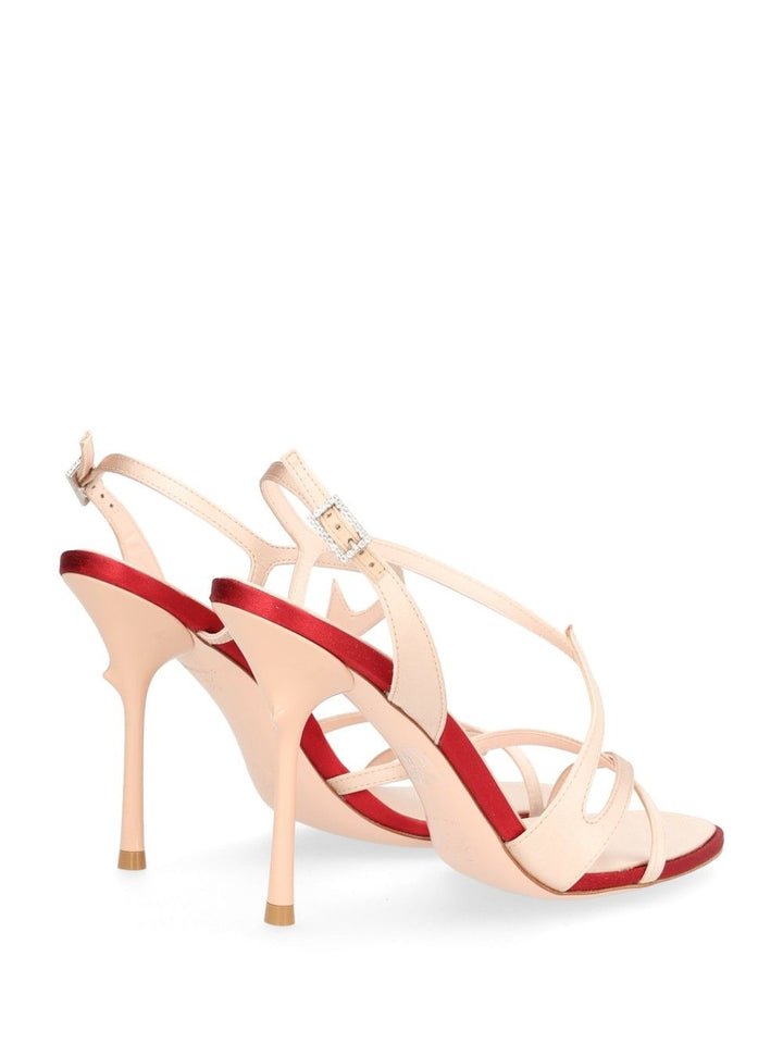 Roger Vivier Rose Vivier Satin Sandals - Rose | 2d62e503326c2a291a861d5787faace65164d4cb