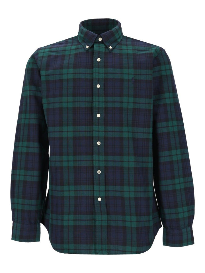 Polo Ralph Lauren Cubdppcs-Long Sleeve-Sport Shirt Shirts - Blue | aa32d0aee8e88f154628a3c66b4a8984bae50991