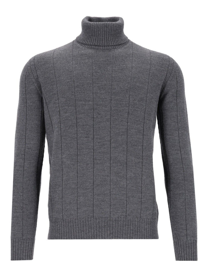 Al Duca D'Aosta Turtleneck Jumper Knitwear - Grey | 0d18e107ae2b0f1ab6f8728f40a72ae211743103