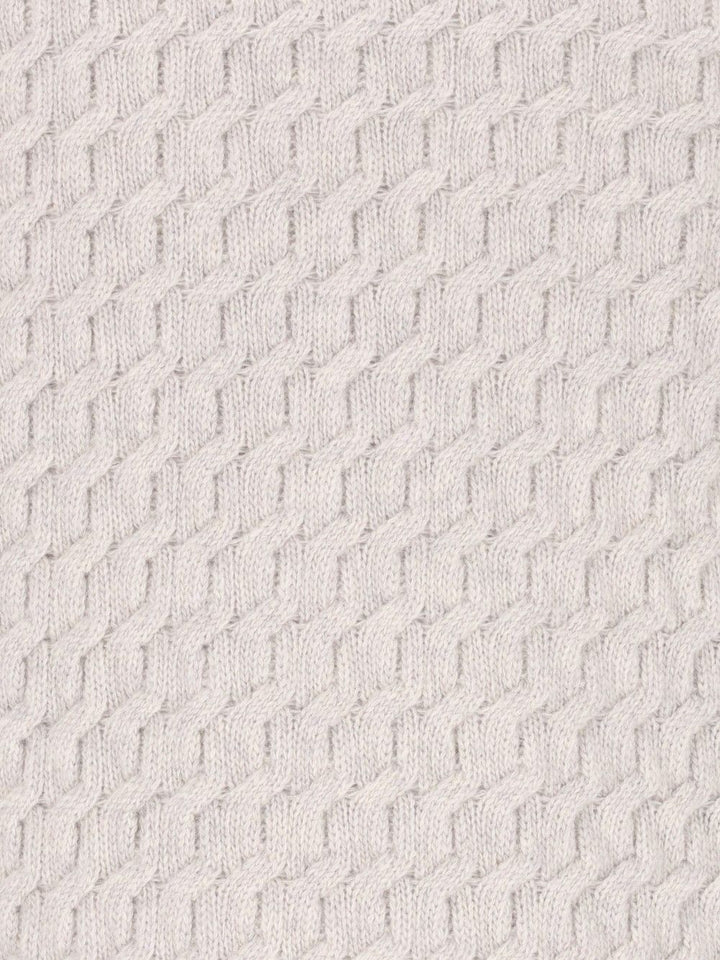 Al Duca D'Aosta Cable Knit Sweater Knitwear - Grey | 0cc279e27889498e05360a62c852b69c258424b6