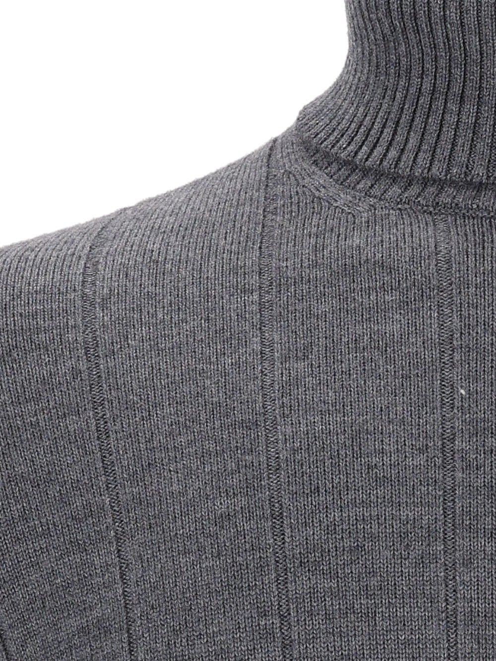 Al Duca D'Aosta Turtleneck Jumper Knitwear - Grey | eddb1b53da1bbaadf2c35e890e09e177202b7f2e