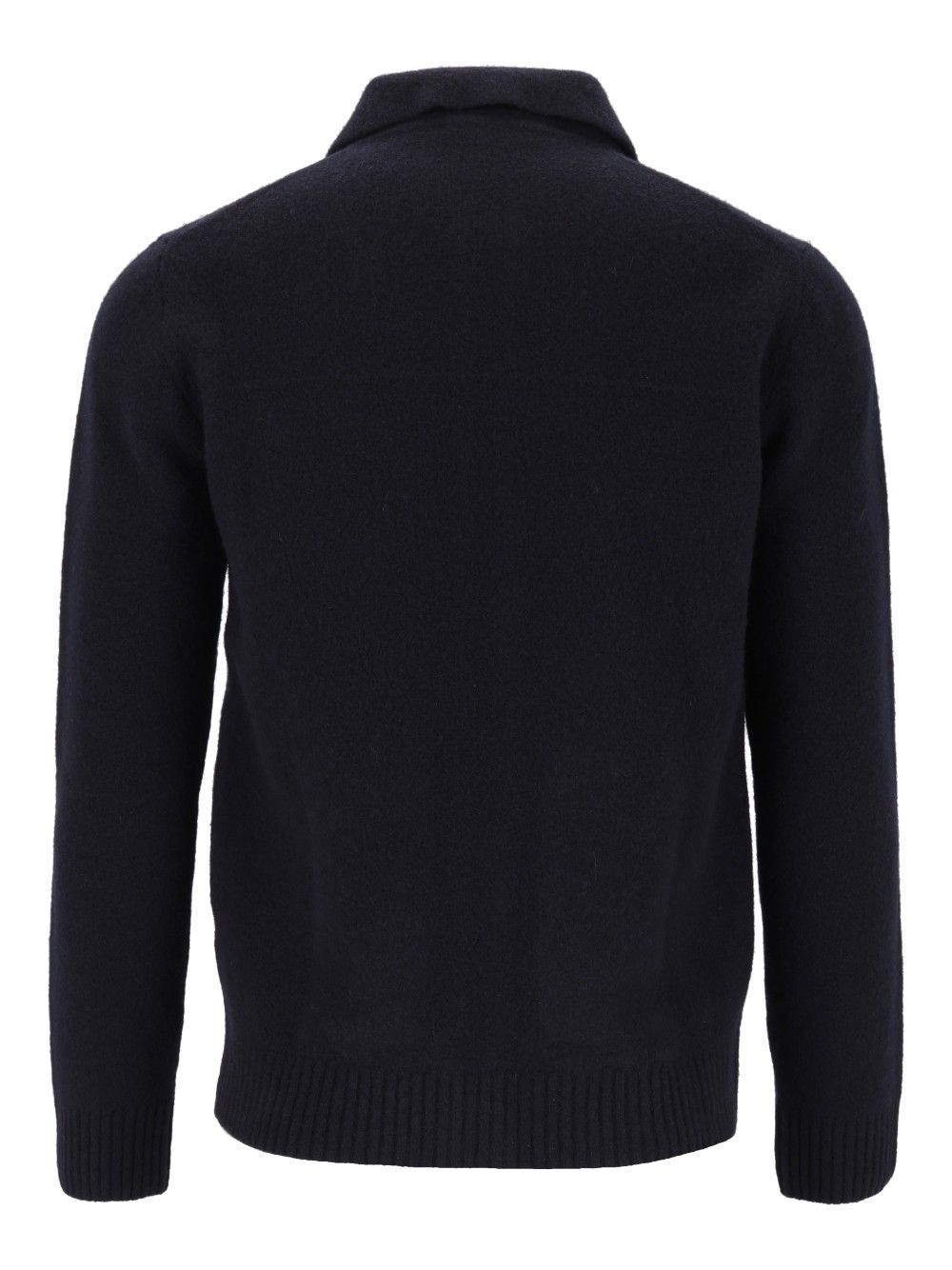 Al Duca D'Aosta Cardigan Zip 2 Tasche 93 Lana 6 Pa 1 Elastan Knitwear - Blue | 4361cc360c25951571d4a62bfa5f120c10e6fe5c