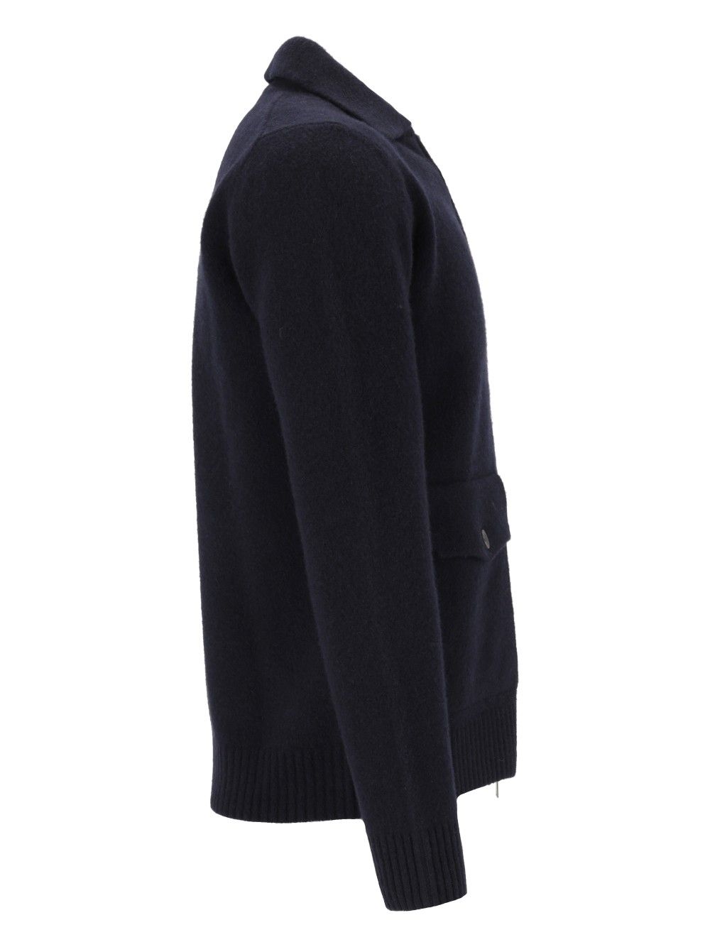 Al Duca D'Aosta Zip Cardigan Knitwear - Blue | 4e4173995f23b8710bebd5e7893cd0905dd4b5c6