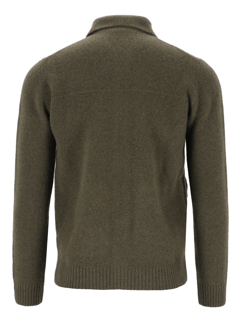 Al Duca D'Aosta Cardigan Zip 2 Tasche 93 Lana 6 Pa 1 Elastan Knitwear - Green | df04fe4f0f618d4a96f7339a740a0923852cf614