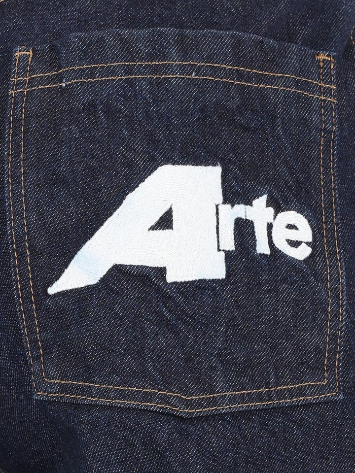 Arte Receipt Back Jeans - Black | 569e4ce292246e654dde7c7716168e51b0938705