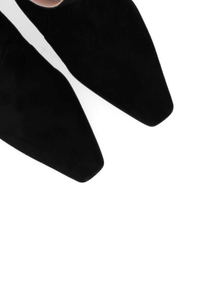 Stuart Weitzman Stassi Zip Boots - Black | f06764958a7c4a7ae38fe6036432555359c9dbfc