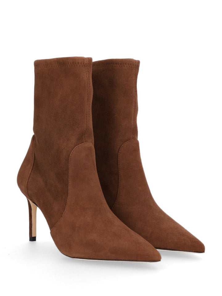 Stuart Weitzman Stuart Power Boots - Brown | e89ad512db7cd4ff8770b3abb57592136945751f