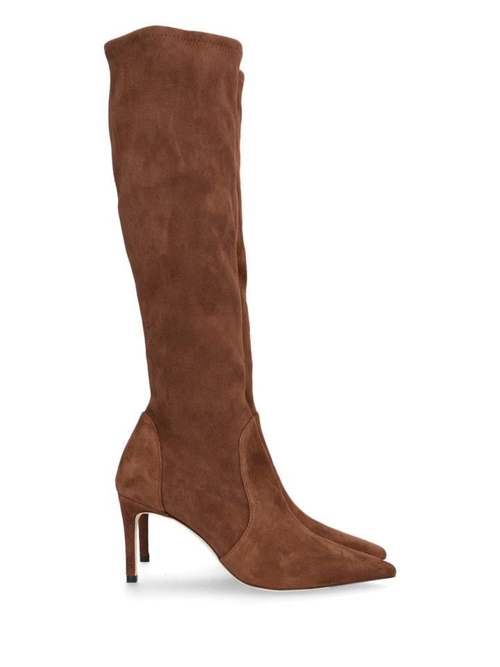 Stuart Weitzman Stuart Power Boots - Brown | db01184ec45f334158ae56bf1db288727595b8ef