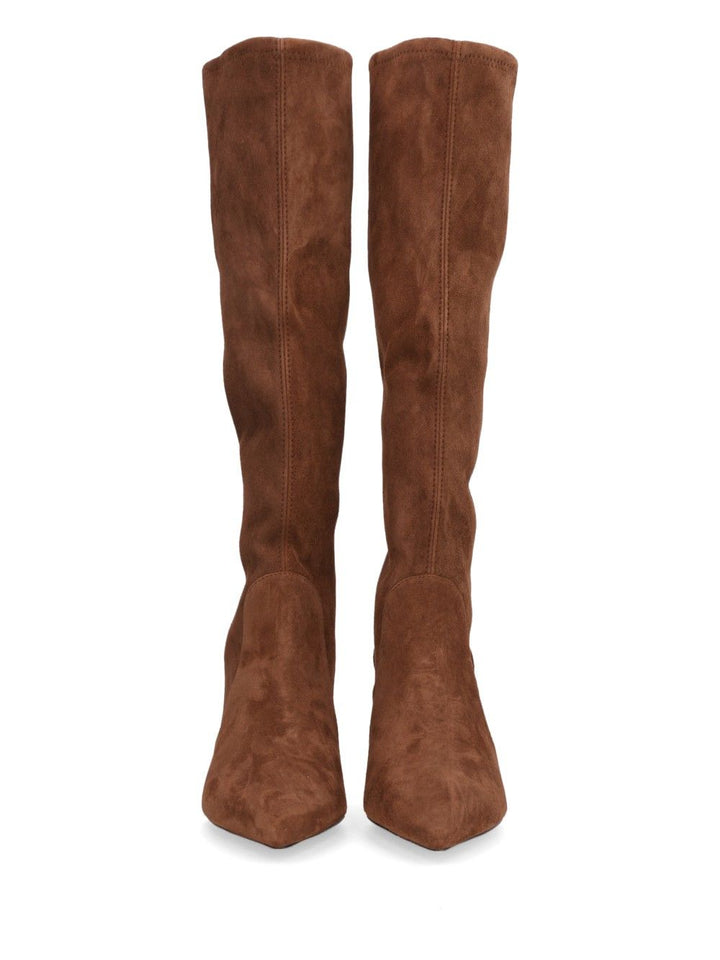 Stuart Weitzman Stuart Power Boots - Brown | 7172e98045ab6bd06867ed491d35f72dcd40f290