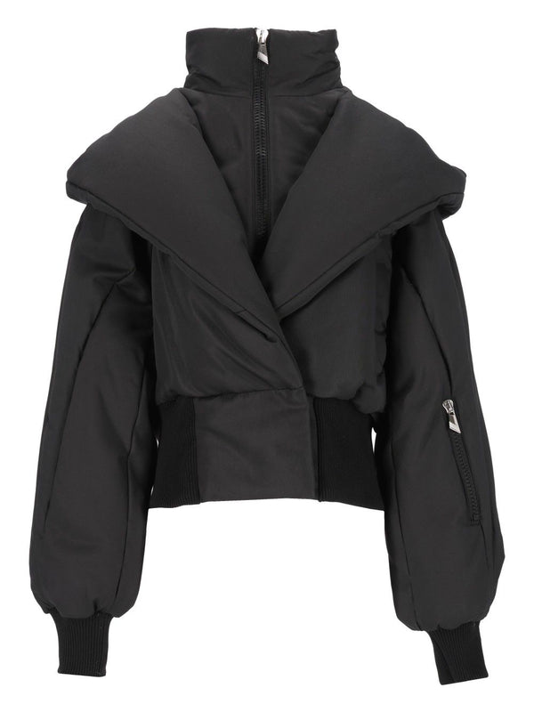 Hooded Down Jacket Black