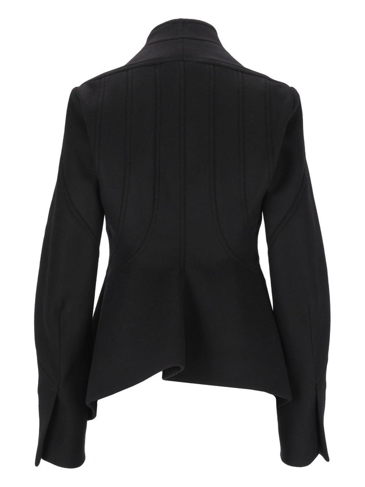Rick Owens Moog Jacket Jackets - Black | 9f24fe19b0400255a958ca57af2d6220b1d10bb7