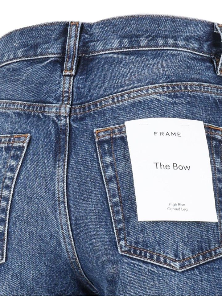Frame The Bow Jeans - Blue | 351bda3e5efe7ff3fc7d0adfe8638c95d43a79a1