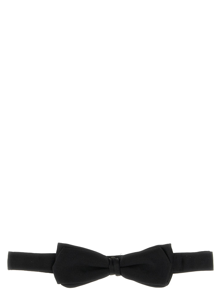 Pal Zileri Silk Bow Tie Ties and Papillon - Black | f1852e0dad9a4798b27832a9c86189407721f540