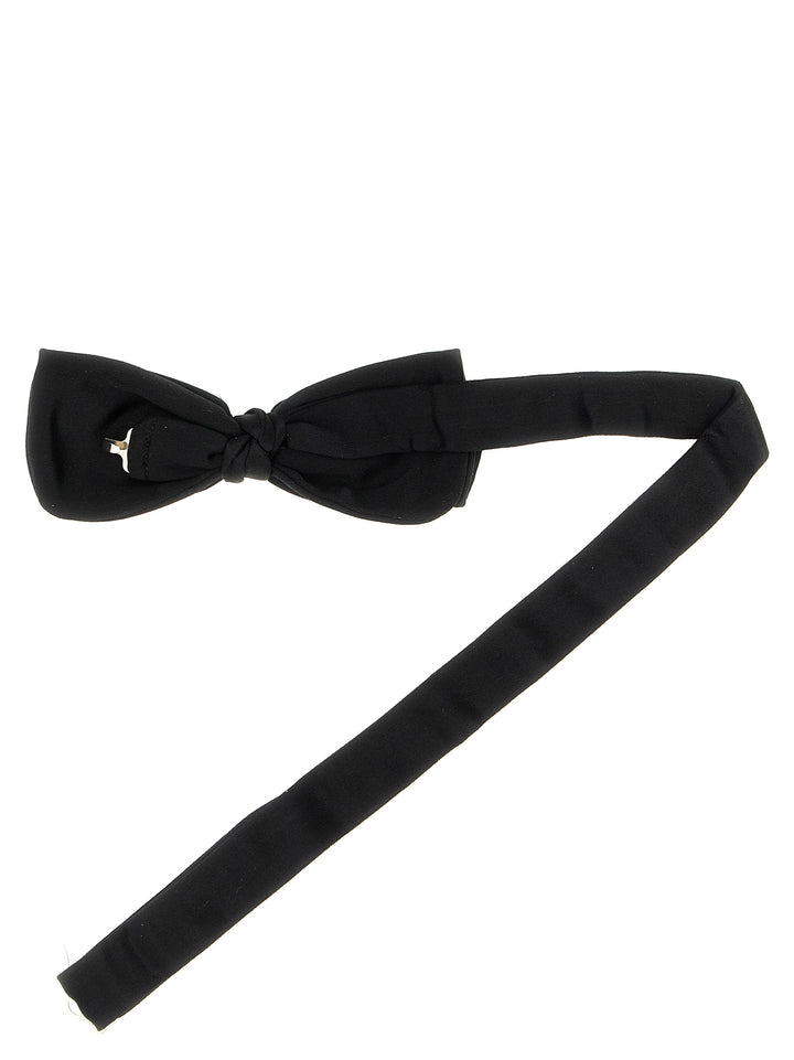Pal Zileri Silk Bow Tie Ties and Papillon - Black | 292981d703356777d7b2dd549aa83917c48a6165