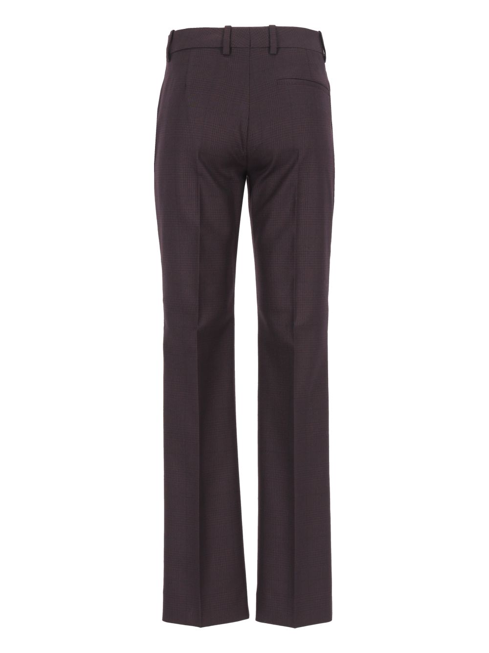 Burberry Checked Wool Tailored Trousers - Brown | 1f68618948929edc87efeb887657434248b9964e