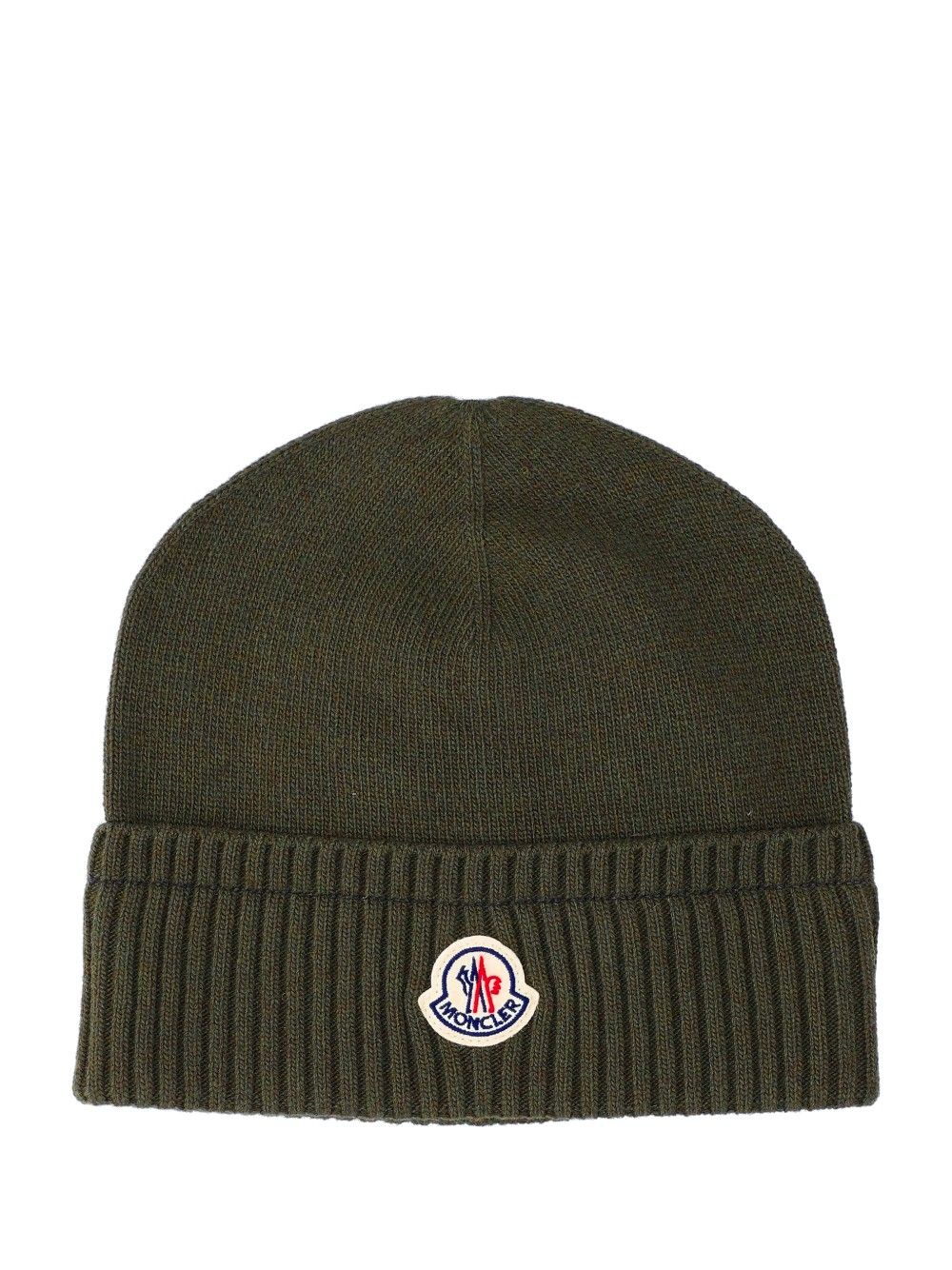 Moncler Wool And Cashmere Hat Hats - Green | 2677a860753d7fb454b75211cd309b6a71aed129