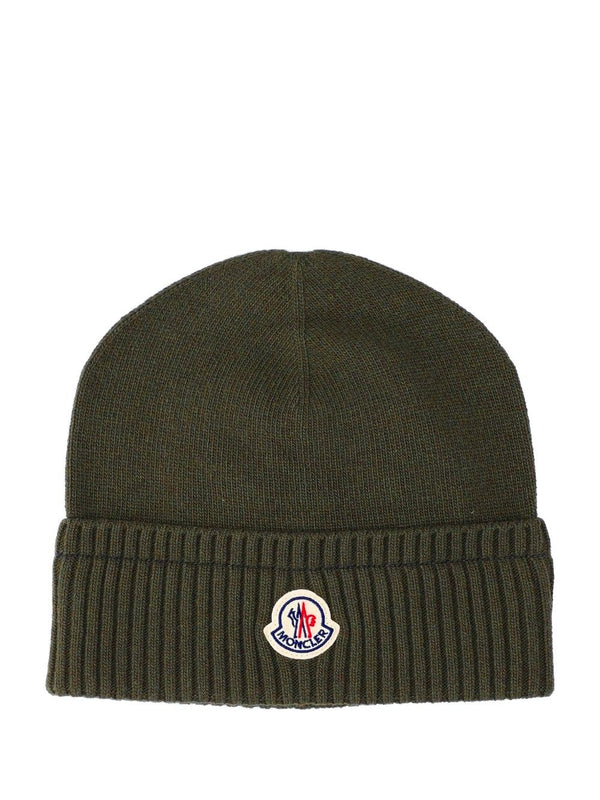 Wool And Cashmere Hat Green