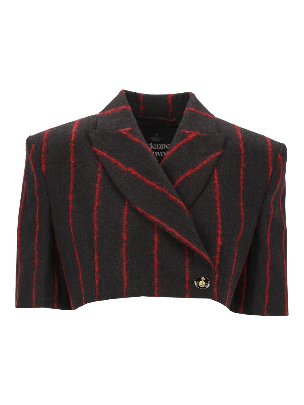 Vivienne Westwood Cut Off One Button Jacket Jackets - Multicolor | f2dfd2fc8261ac1d543ea5d3ddc6bfe686b823fc