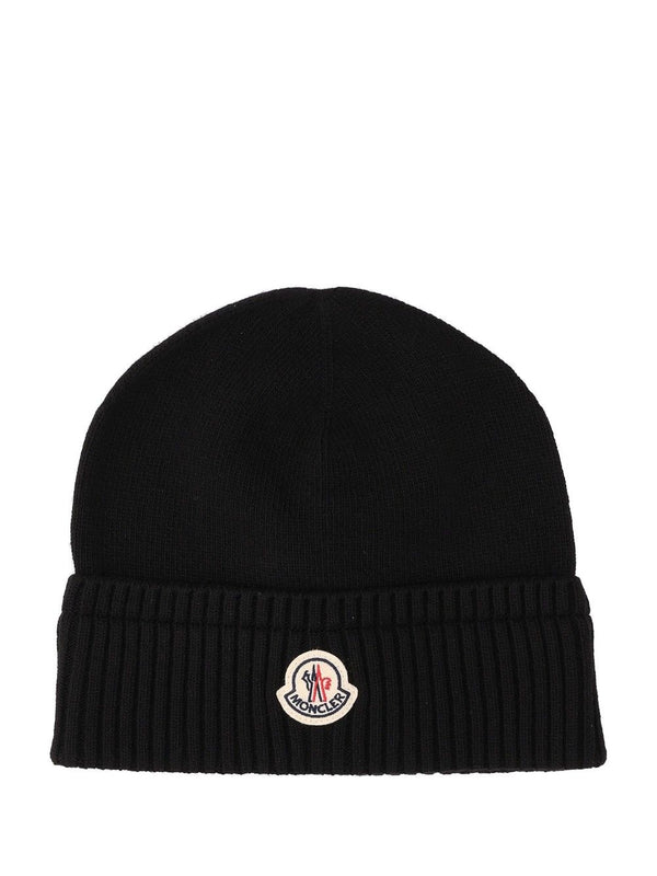 Wool And Cashmere Hat Black