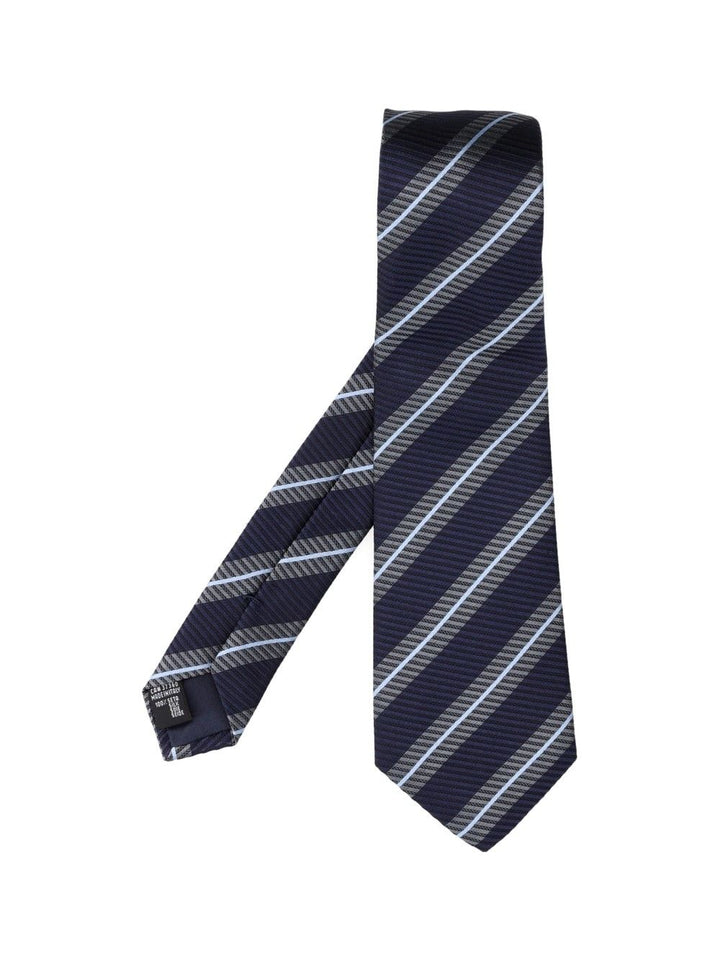 Giorgio Armani Regimental Tie Ties And Bow Ties - Blue | 39ad01bb6f043a4275986cbe412061b7ebcda8d1