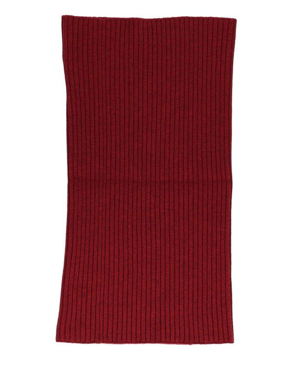 Ribbed Snood Scarves And Foulards Red