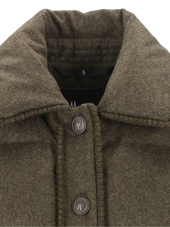 Moncler Grenoble Monteain Coats Green