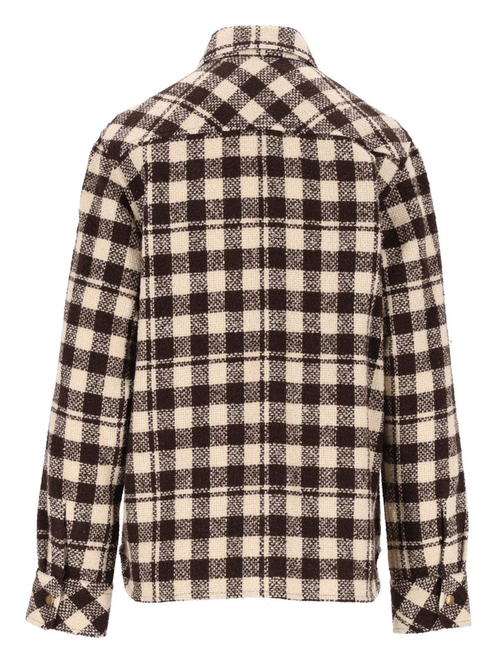 Moncler Shirt Shirts Brown