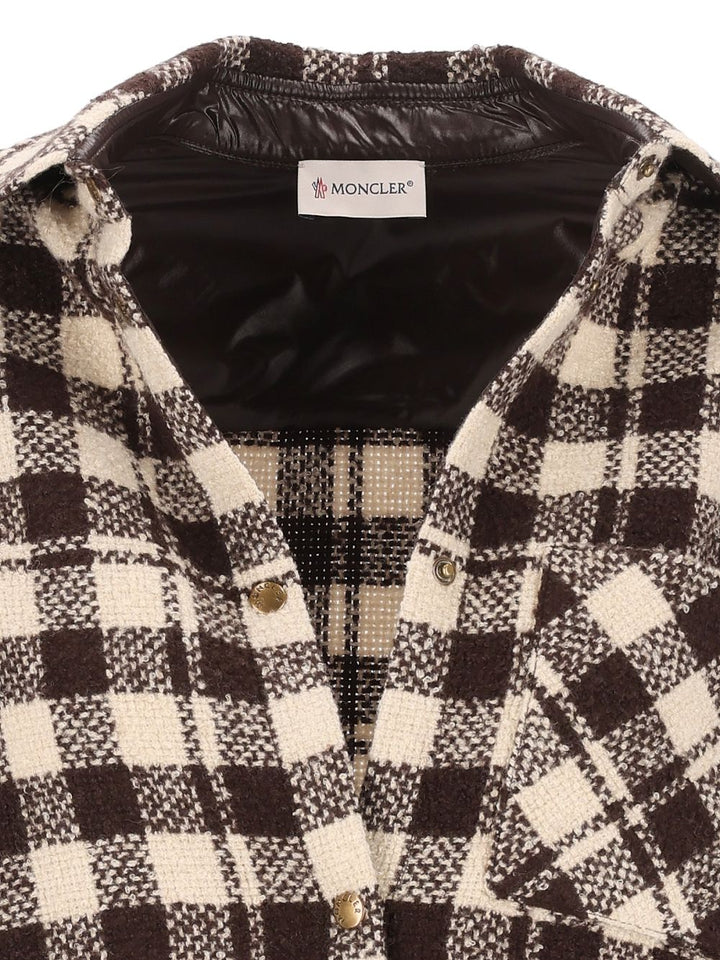 Moncler Shirt Shirts Brown
