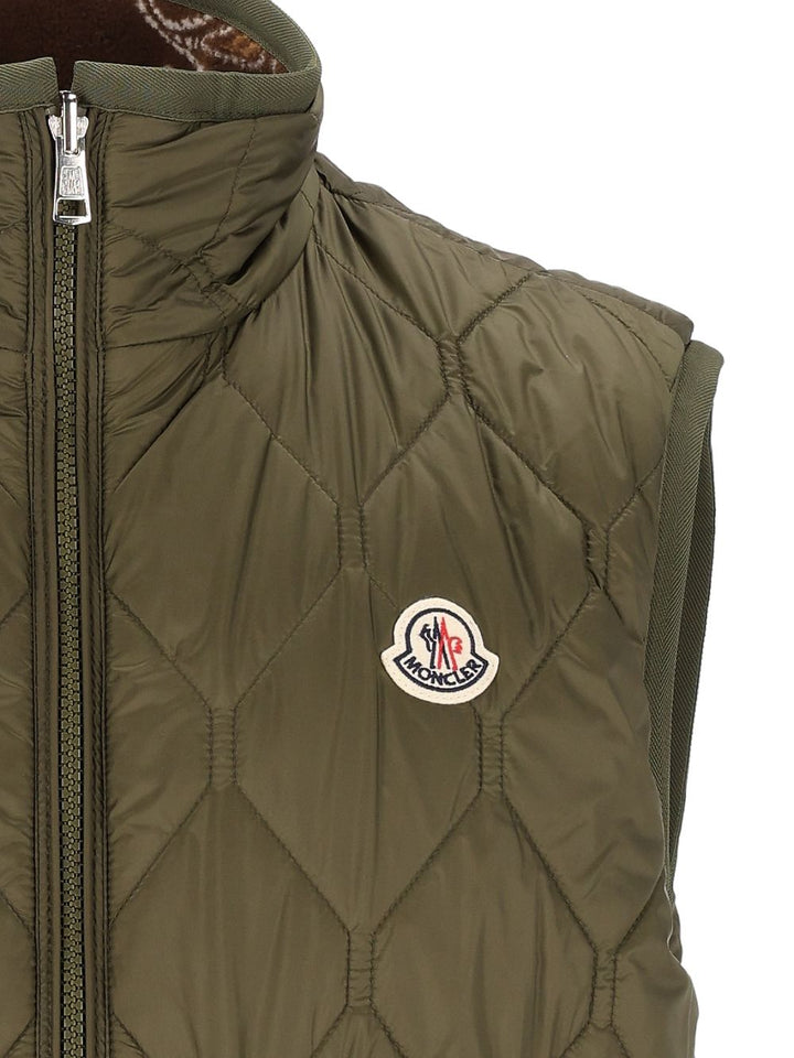 Moncler Vest Coats Blue