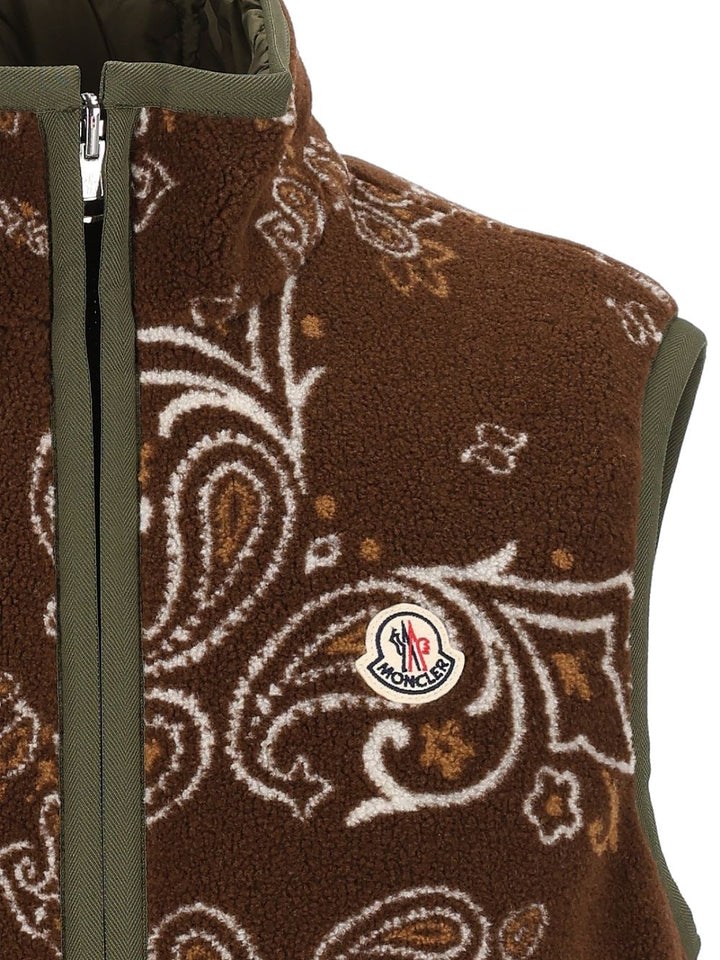 Moncler Vest Coats Blue