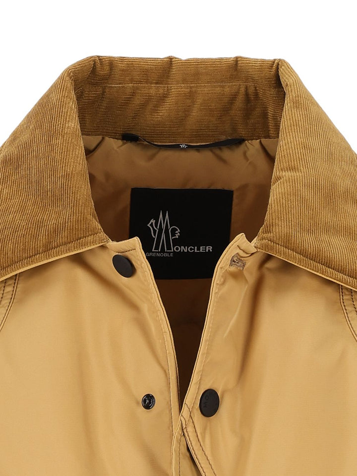 Moncler Grenoble Louron Shirt Jacket Beige