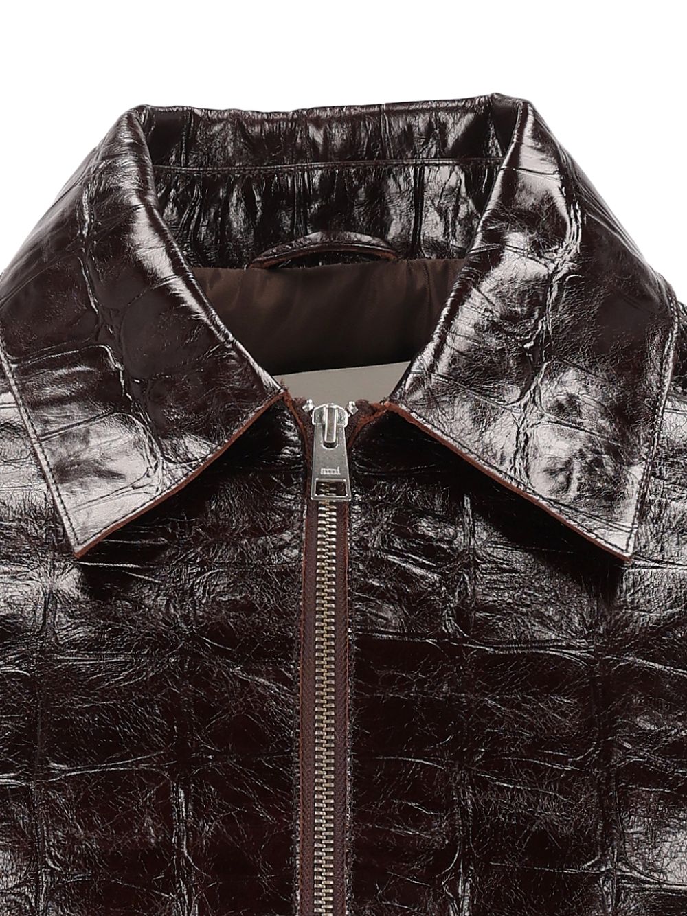 Ami Paris Zipped Jacket Grey